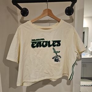 Philadelphia  Eagles Cropped Shirt
